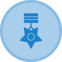 Medal of Honor Multicolor Circle Icon vector