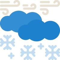 Snow Flat Icon vector