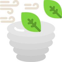 Hurricane Flat Icon vector