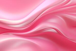 AI generated Whimsical Pink abstract background. Generate Ai photo