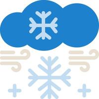 Snowflake Flat Icon vector