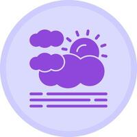 Haze Multicolor Circle Icon vector