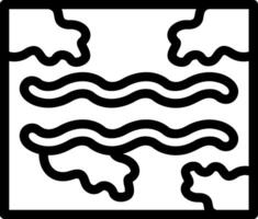 Jet stream Line Icon vector