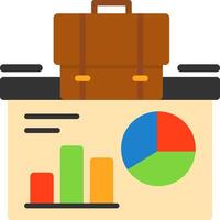 Presentation Flat Icon vector