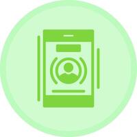 Phone call Multicolor Circle Icon vector