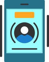 Phone call Flat Icon vector