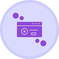 Dialog box error Multicolor Circle Icon vector