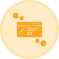 Dialog box success Multicolor Circle Icon vector