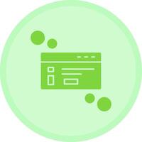 Dialog box info Multicolor Circle Icon vector