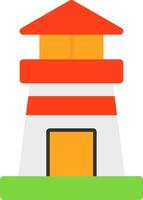 Lighthouse Flat Icon vector