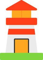 Lighthouse Flat Icon vector