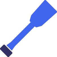 Paddle Solid Two Color Icon vector