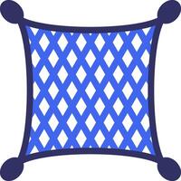 Fishing net Solid Two Color Icon vector