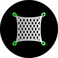 Fishing net Dual Gradient Circle Icon vector