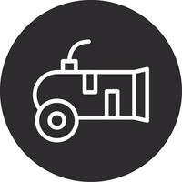 Cannon Inverted Icon vector