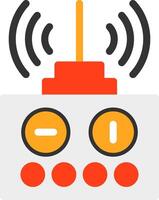 Remote control Flat Icon vector