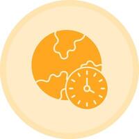 Time zone Multicolor Circle Icon vector