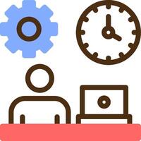 Flexibility Color Filled Icon vector