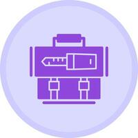 Key Multicolor Circle Icon vector