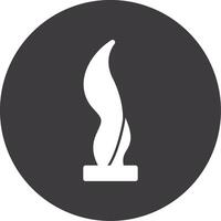 Sculpture Glyph Circle Icon vector