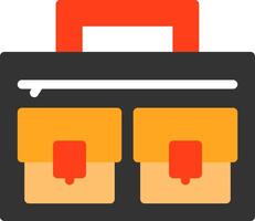 Briefcase Flat Icon vector