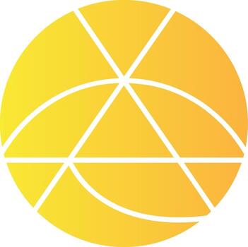 Soccer Solid Multi Gradient Icon vector