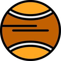 Basketball Line Filled Icon vector