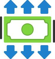 Expansion Flat Icon vector
