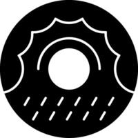 Donut Glyph Icon vector