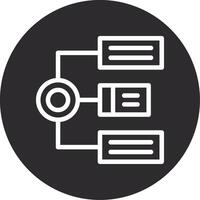 Algorithm Inverted Icon vector
