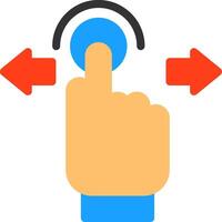 Gesture Control Flat Icon vector