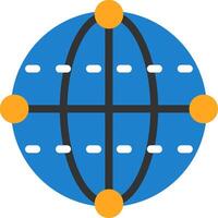 Quantum Algorithm Flat Icon vector