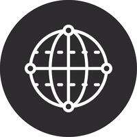 Quantum Algorithm Inverted Icon vector