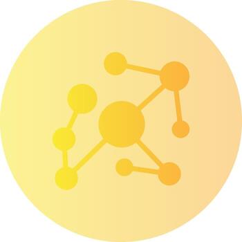 conocimiento grafico degradado circulo icono vector