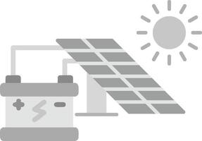 icono de vector de energía solar