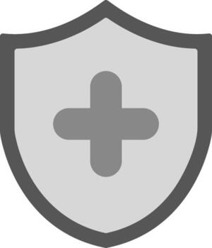 icono de vector de escudo