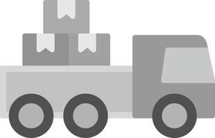 icono de vector de camioneta