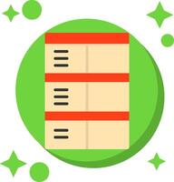Job application form Tailed Color Icon vector