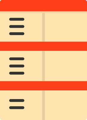 Job application form Flat Icon