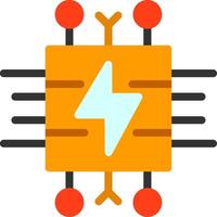 Smart Energy Flat Icon vector