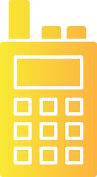 Cognitive Radio Solid Multi Gradient Icon vector