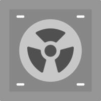 Radioactive Vector Icon