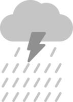 Rain Vector Icon