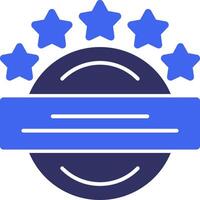 Open job position sign Solid Two Color Icon vector