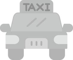 icono de vector de taxi