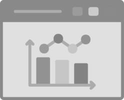 Bar Chart Vector Icon