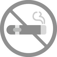 ningún icono de vector de cigarro