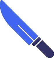 Knife Solid Two Color Icon vector