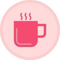 Mug Multicolor Circle Icon vector