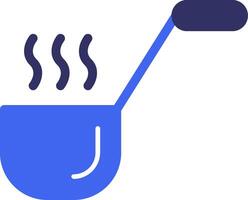 Ladle Solid Two Color Icon vector